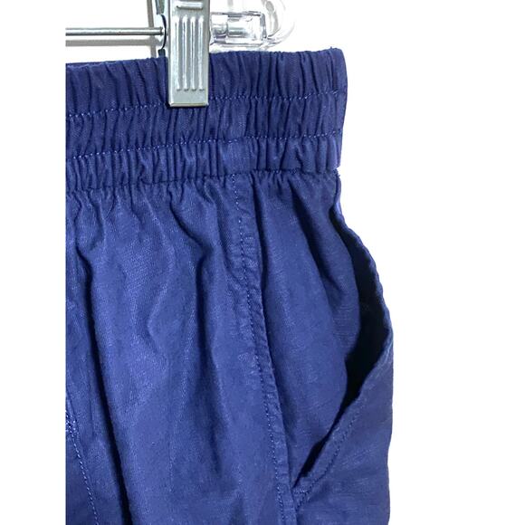 Lane Bryant Pull On Soft Slub Shorts 18 20 Nautical Coastal Preppy Casual Chino - Picture 4 of 8
